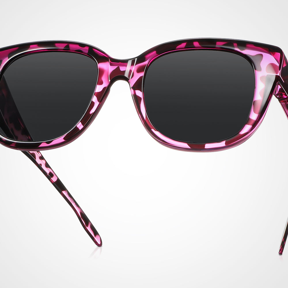 
                      
                        TINHAO Polarized Sunglasses Fit Over Glasses for Women Square Wear Over Sunglasses UV Protection Lightweight
                      
                    