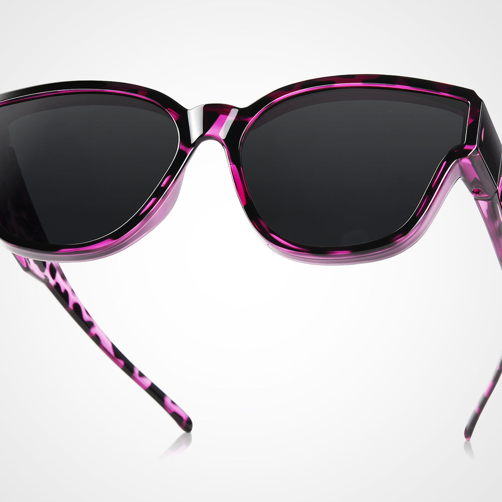 
                      
                        TINHAO Fit Over Glasses Sunglasses For Women Trendy Cat Eye Polarized Go Over Glass Sunglasses UV400 Protection
                      
                    