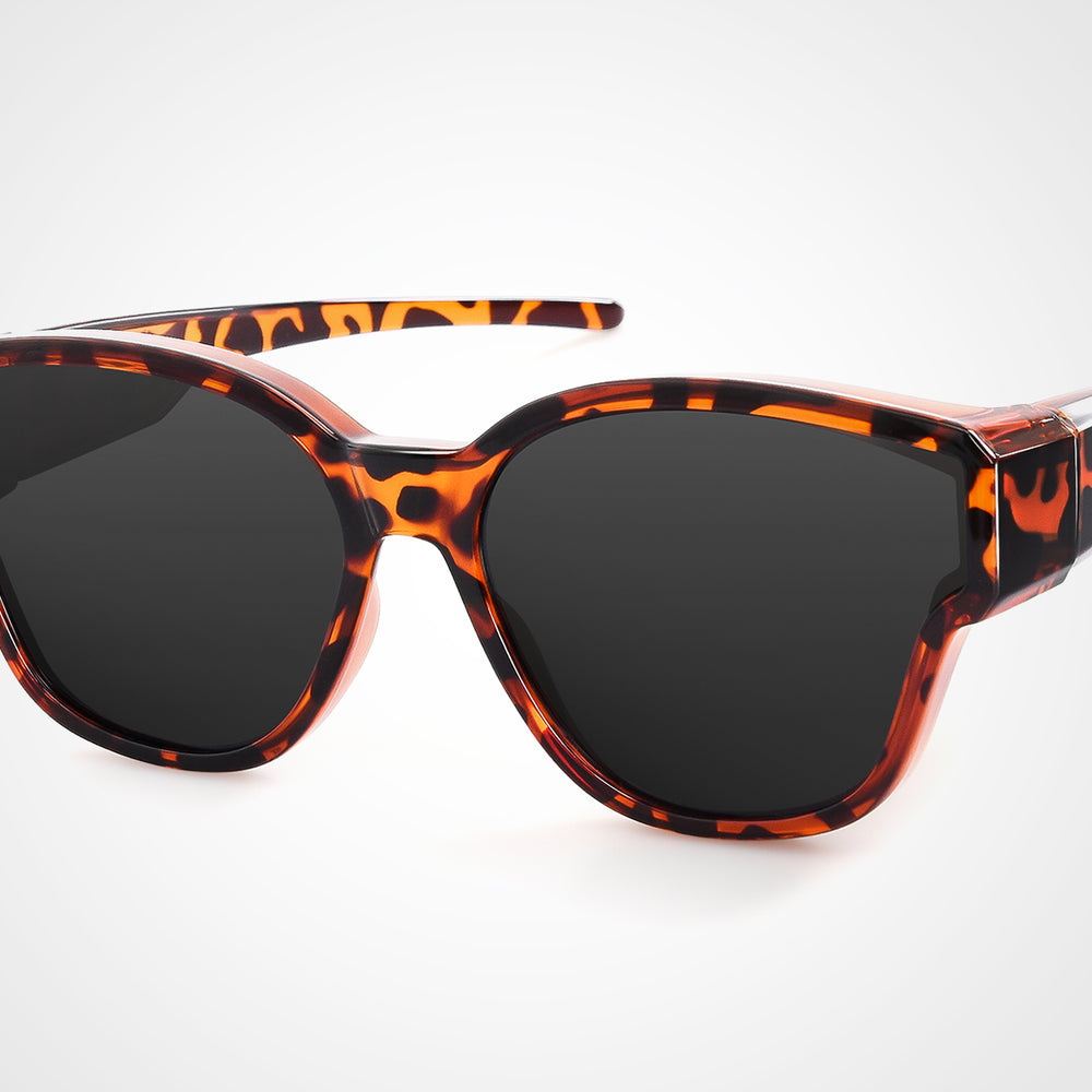 
                      
                        TINHAO Fit Over Glasses Sunglasses For Women Trendy Cat Eye Polarized Go Over Glass Sunglasses UV400 Protection
                      
                    