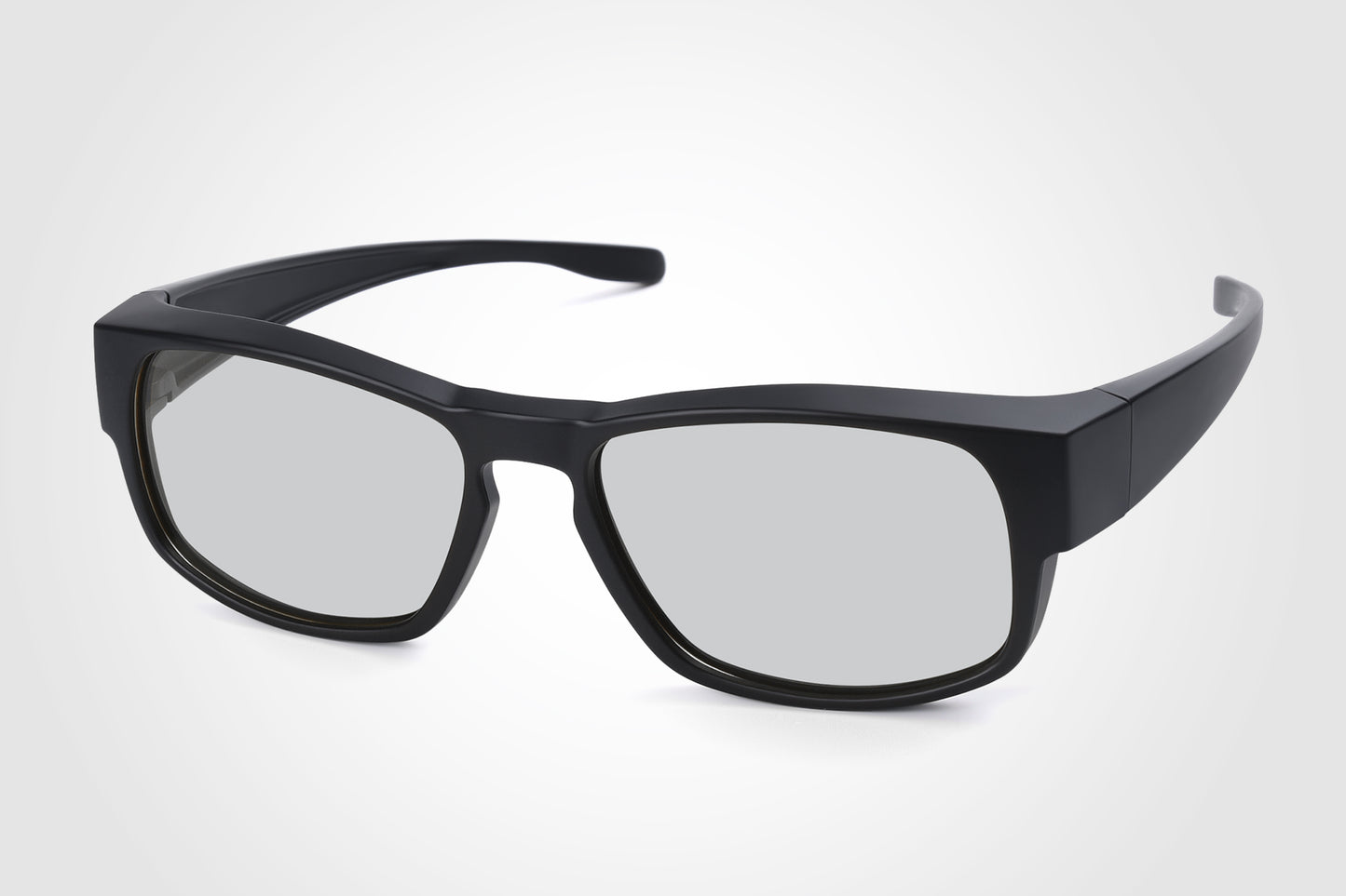 TINHAO Photochromic Polarized Fit Over Sunglasses UV400 Protection Transition Lenses Over Prescription Glasses for Driving Fishing Golf Cycling Lightweight TR90 Men Women - 3 Colors Available