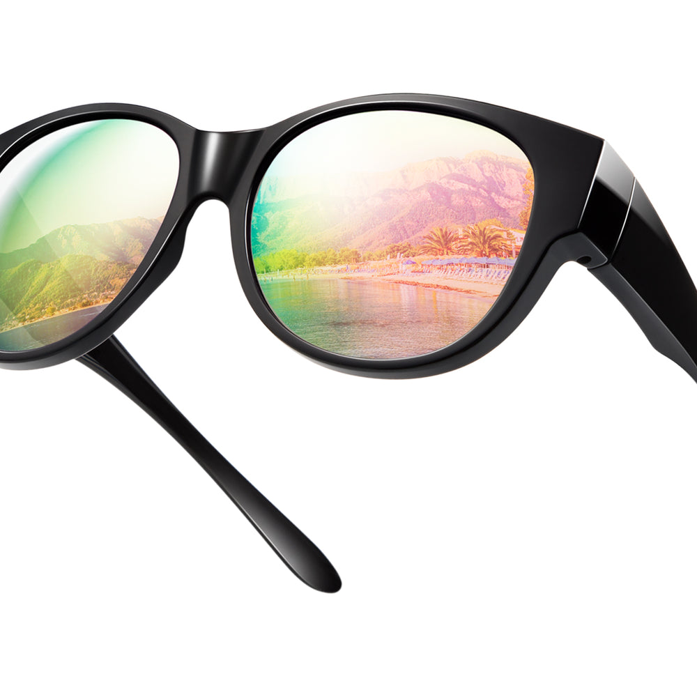 
                      
                        TINHAO Wrap Around over Sunglasses Wear over Glasses Cat-eye Polarized Fit Over Glasses Sunglasses
                      
                    