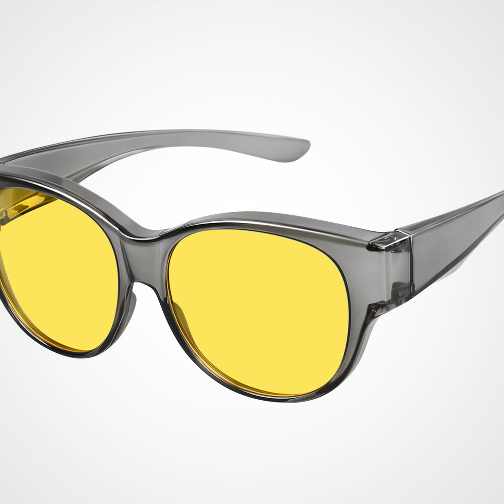 
                      
                        TINHAO Night Driving Glasses Fit Over Prescription Glasses Anti Glare Night Vision Glasses for Men Women-2
                      
                    