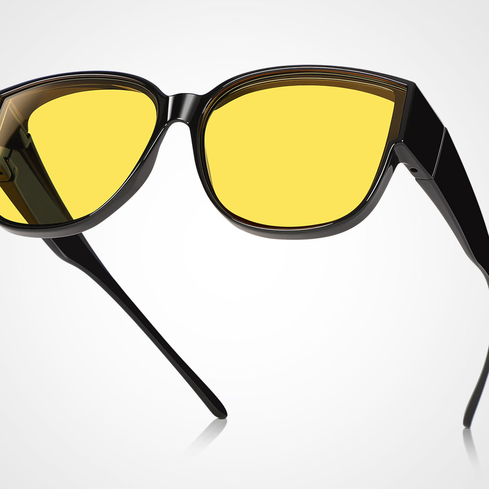 
                      
                        TINHAO Night Vision Driving Glasses Fit Over Eyeglasses for Men Women Polarized Nighttime Glasses Oversized Lens
                      
                    