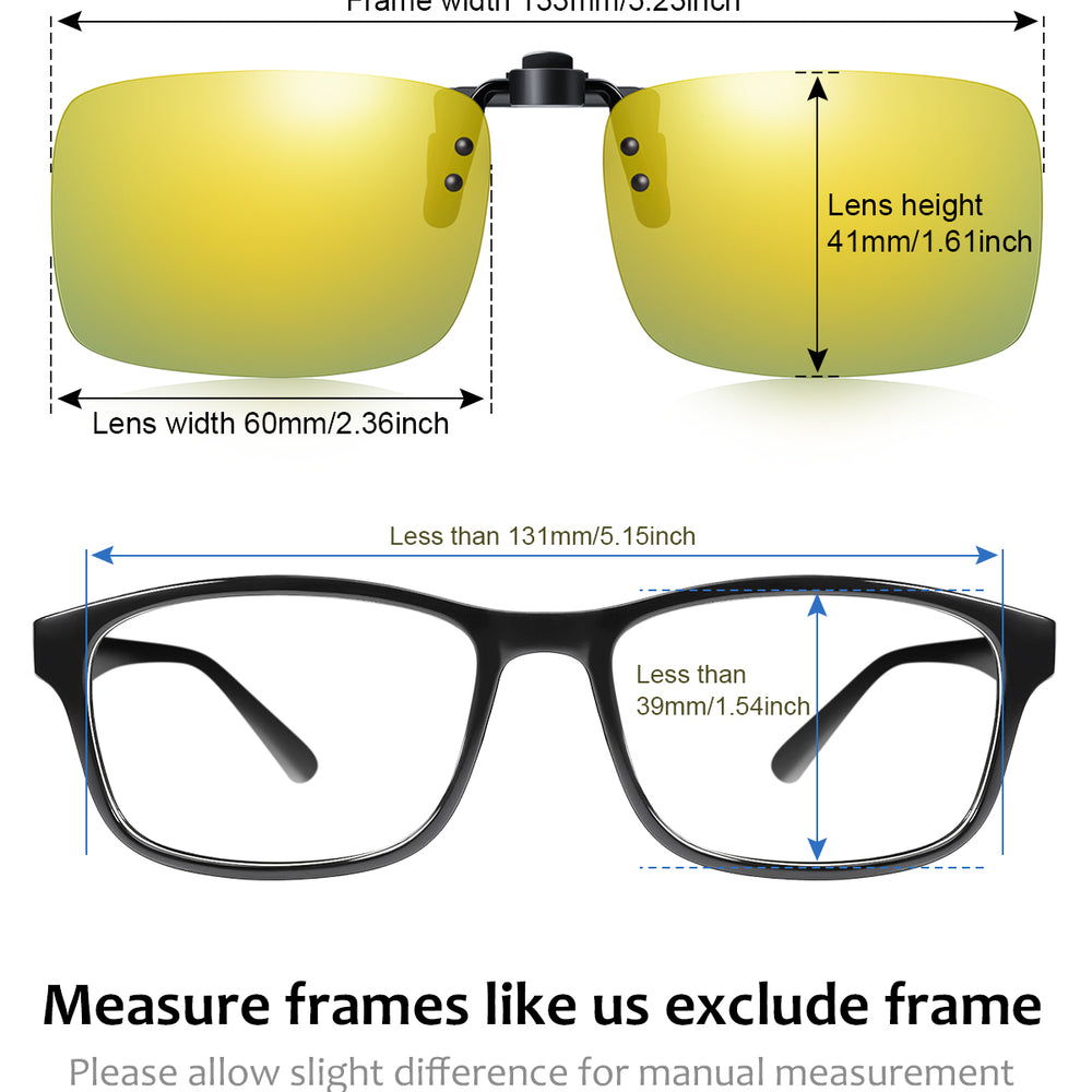 
                      
                        Clip on glasses丨Polarized 0809
                      
                    