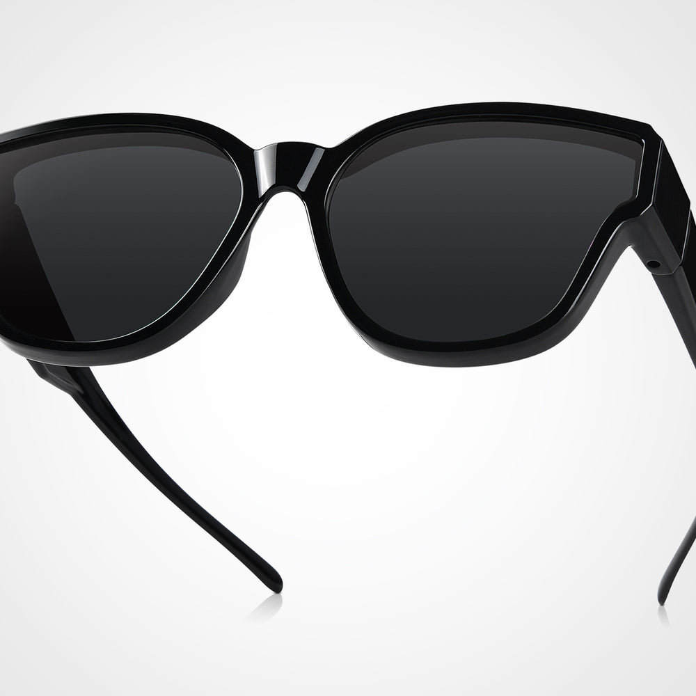 
                      
                        TINHAO Fit Over Glasses Sunglasses For Women Trendy Cat Eye Polarized Go Over Glass Sunglasses UV400 Protection
                      
                    