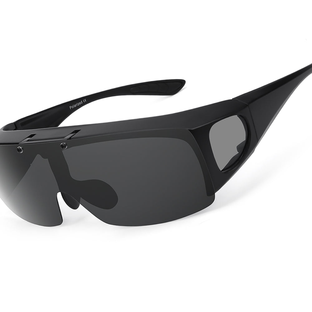 
                      
                        Polarized Sunglasses Fit Over Prescription Glasses for Men Women Flip Up Shield Wrap Around Driving Sunglasses
                      
                    