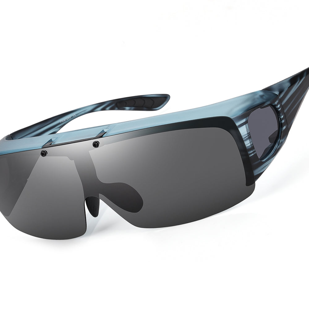 
                      
                        Polarized Sunglasses Fit Over Prescription Glasses for Men Women Flip Up Shield Wrap Around Driving Sunglasses
                      
                    