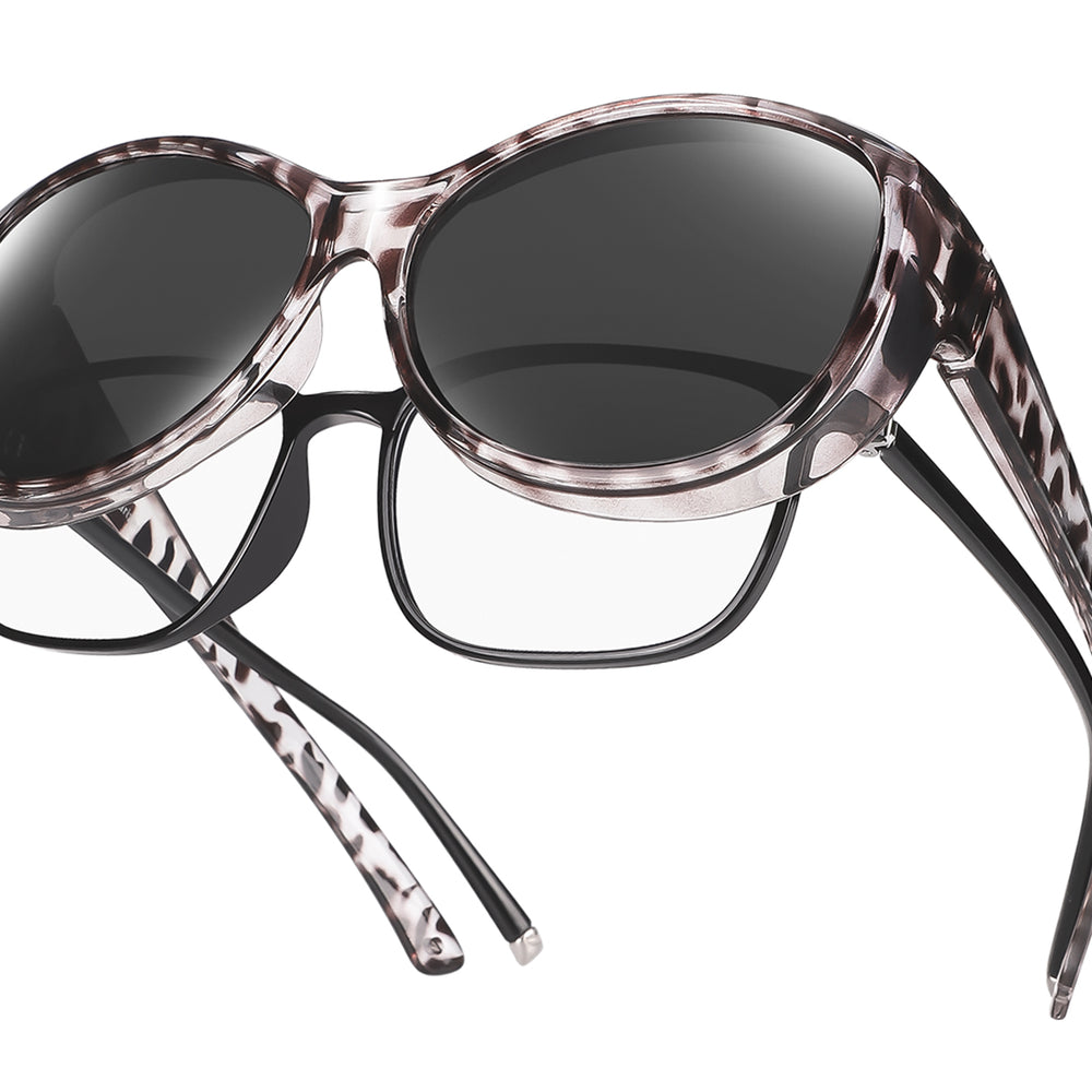 
                      
                        TINHAO Womens Polarized Fit Over Glasses Sunglasses Wear over Glasse with UV Protection
                      
                    