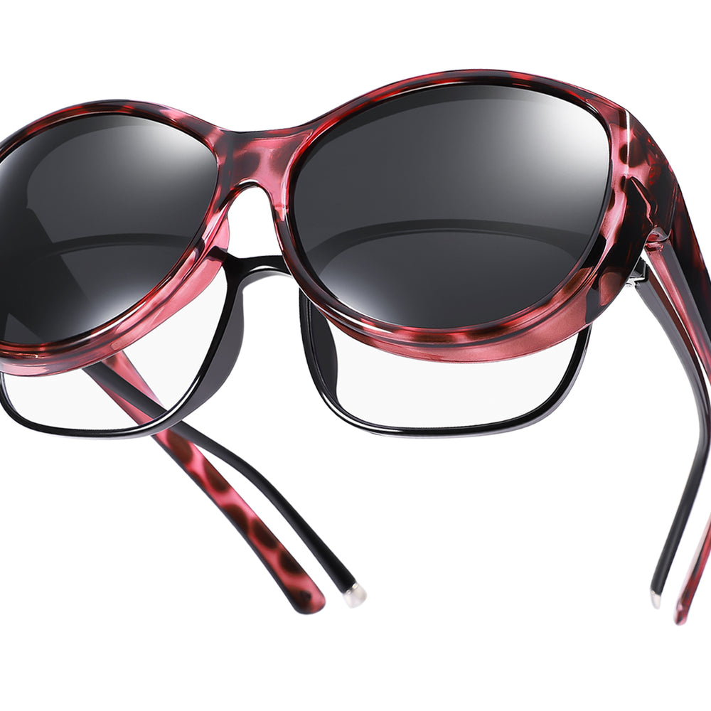 
                      
                        TINHAO Womens Polarized Fit Over Glasses Sunglasses Wear over Glasse with UV Protection
                      
                    