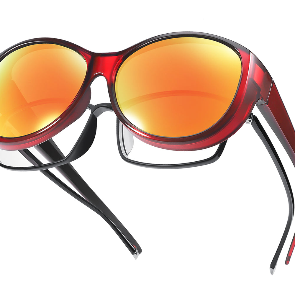 
                      
                        TINHAO Womens Polarized Fit Over Glasses Sunglasses Wear over Glasse with UV Protection
                      
                    