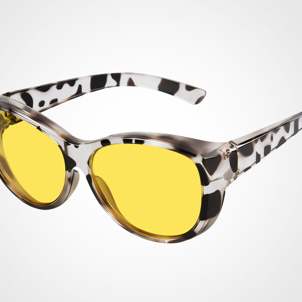 
                      
                        TINHAO Night Driving Glasses Fit Over Prescription Glasses Anti Glare Night Vision Glasses for Men Women-2
                      
                    