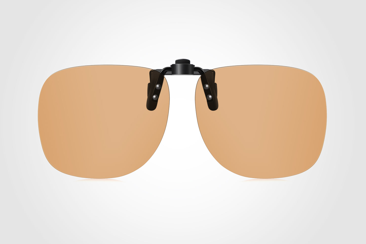 TINHAO Clip On Sunglasses Polarized Photochromic Over Prescription Glasses, UV400 Protection Flip Up Lens for Men Women, Day Night Driving Anti Glare, 4 Colors Available, Lightweight