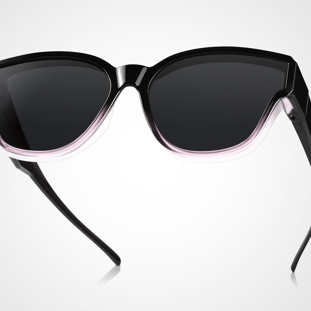
                      
                        TINHAO Fit Over Glasses Sunglasses For Women Trendy Cat Eye Polarized Go Over Glass Sunglasses UV400 Protection
                      
                    