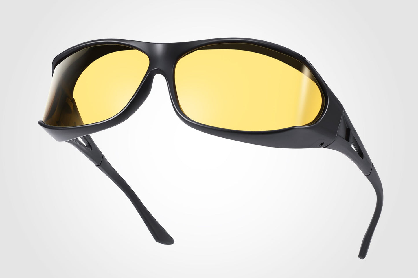 night drive goggles Fit over sunglasses丨Curve Lens Night Vision 0001丨TINHAO