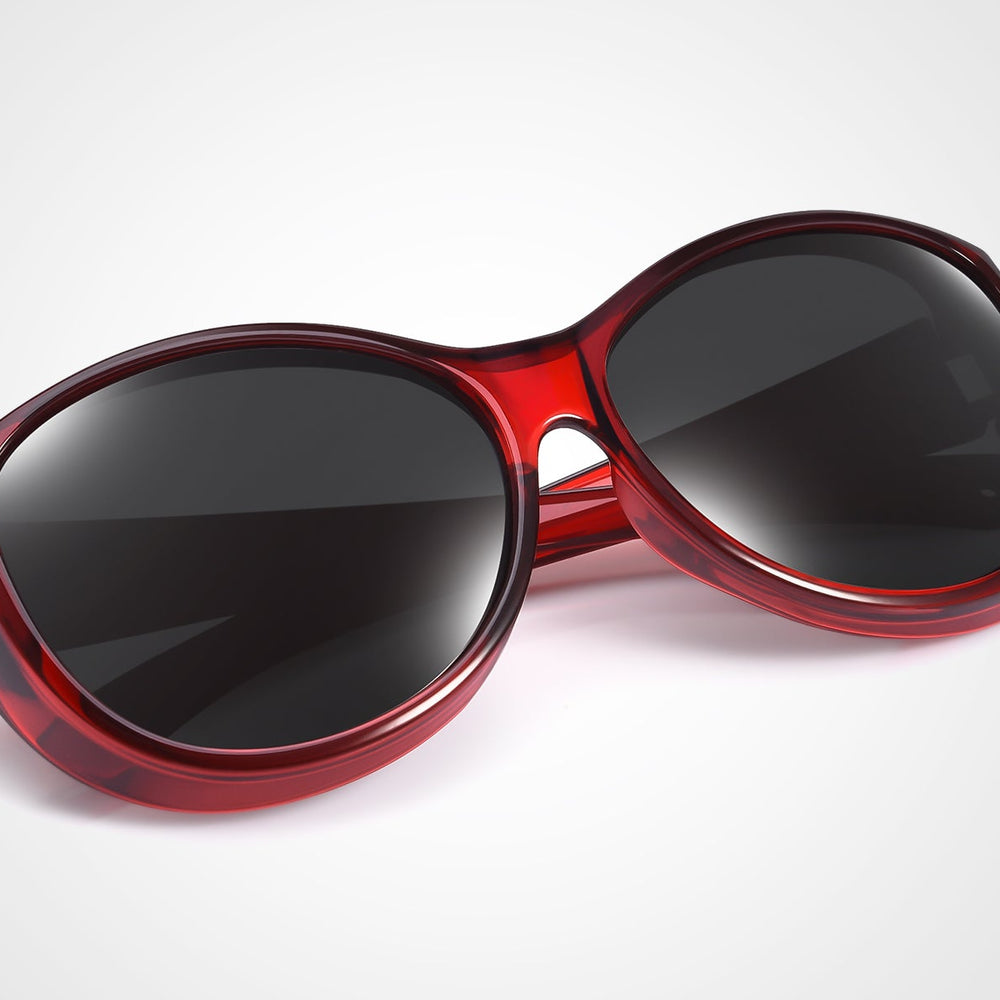 
                      
                        TINHAO Polarized Fit Over Glasses Sunglasses for Women UV Protection, Trendy Oversized Cat Eye Sunglasses for Driving Riding
                      
                    
