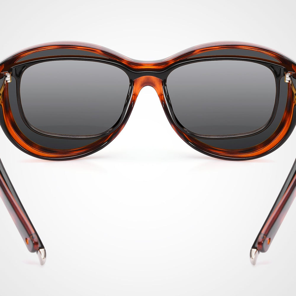 
                      
                        TINHAO Polarized Fit Over Glasses Sunglasses for Women UV Protection, Trendy Oversized Cat Eye Sunglasses for Driving Riding丨 Leopard
                      
                    