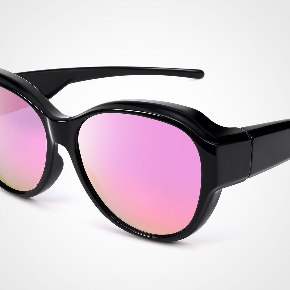 Fit over sunglasses丨Wrap around Mirrored Lens 3303