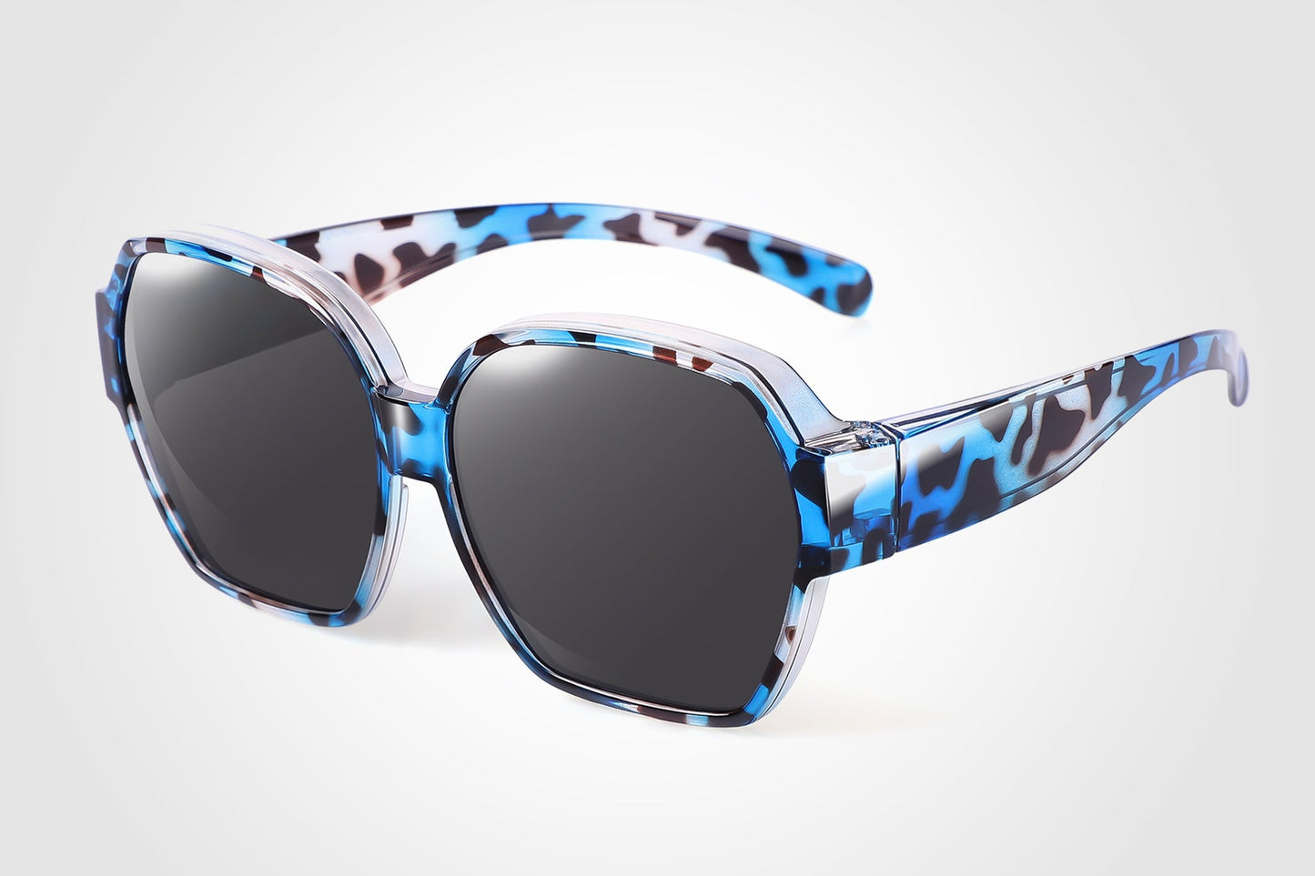 Fit over sunglasses丨Square Leopard 5810