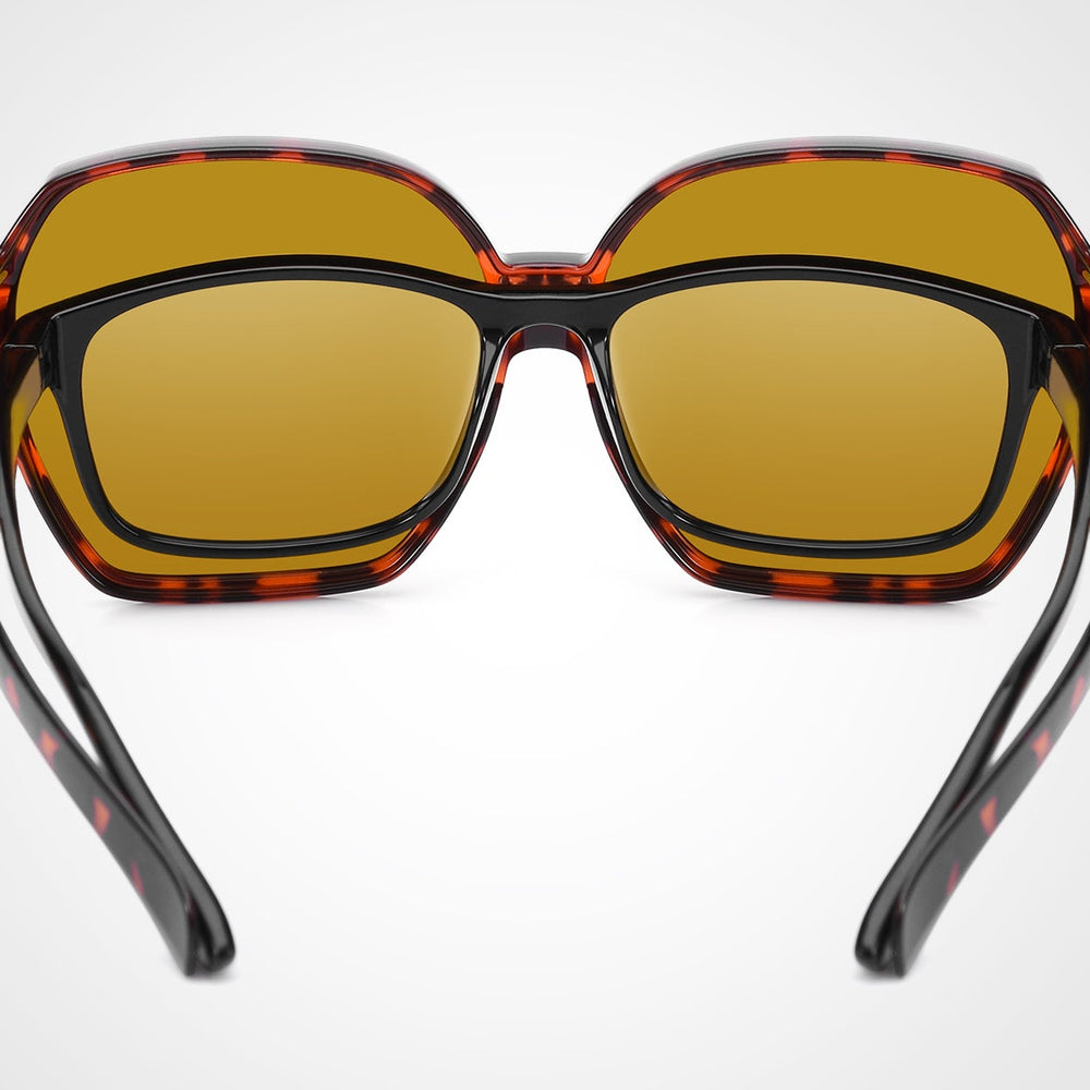 
                      
                        Fit over sunglasses丨Square Brown Lens 5810
                      
                    