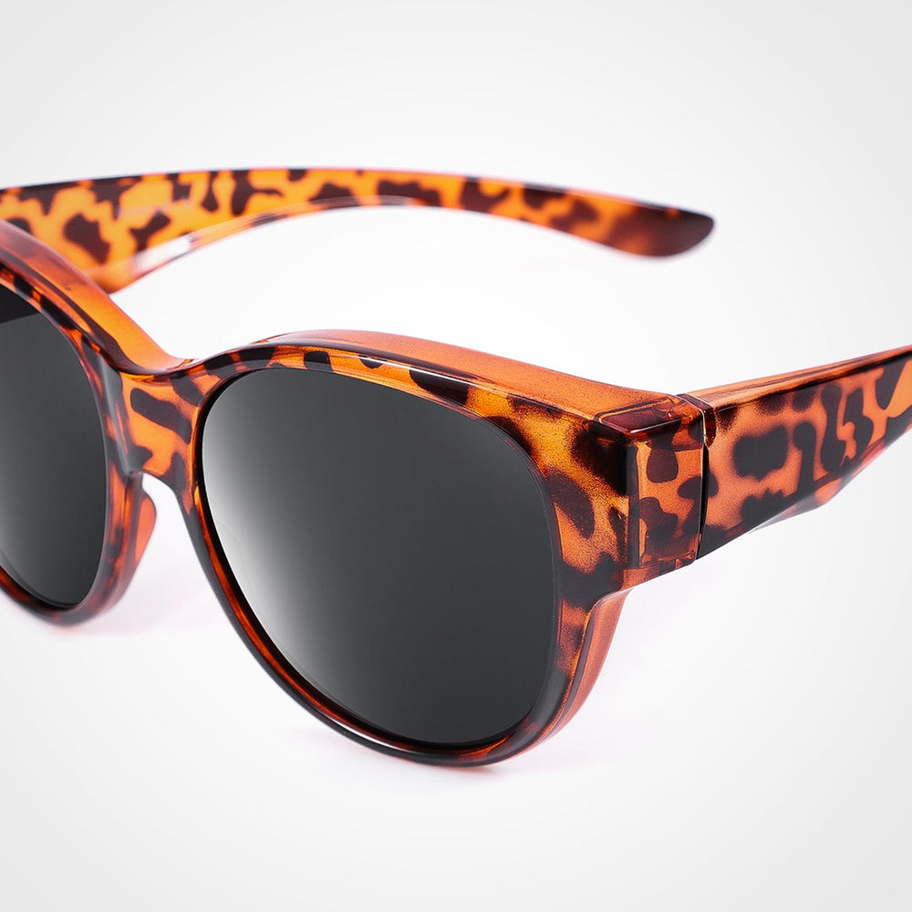
                      
                        TINHAO Polarized Sunglasses Over Glasses Women Fit Over Glasses Sunglasses Cat Eye Sunglasses UV Protection Lightweight丨Leopard
                      
                    