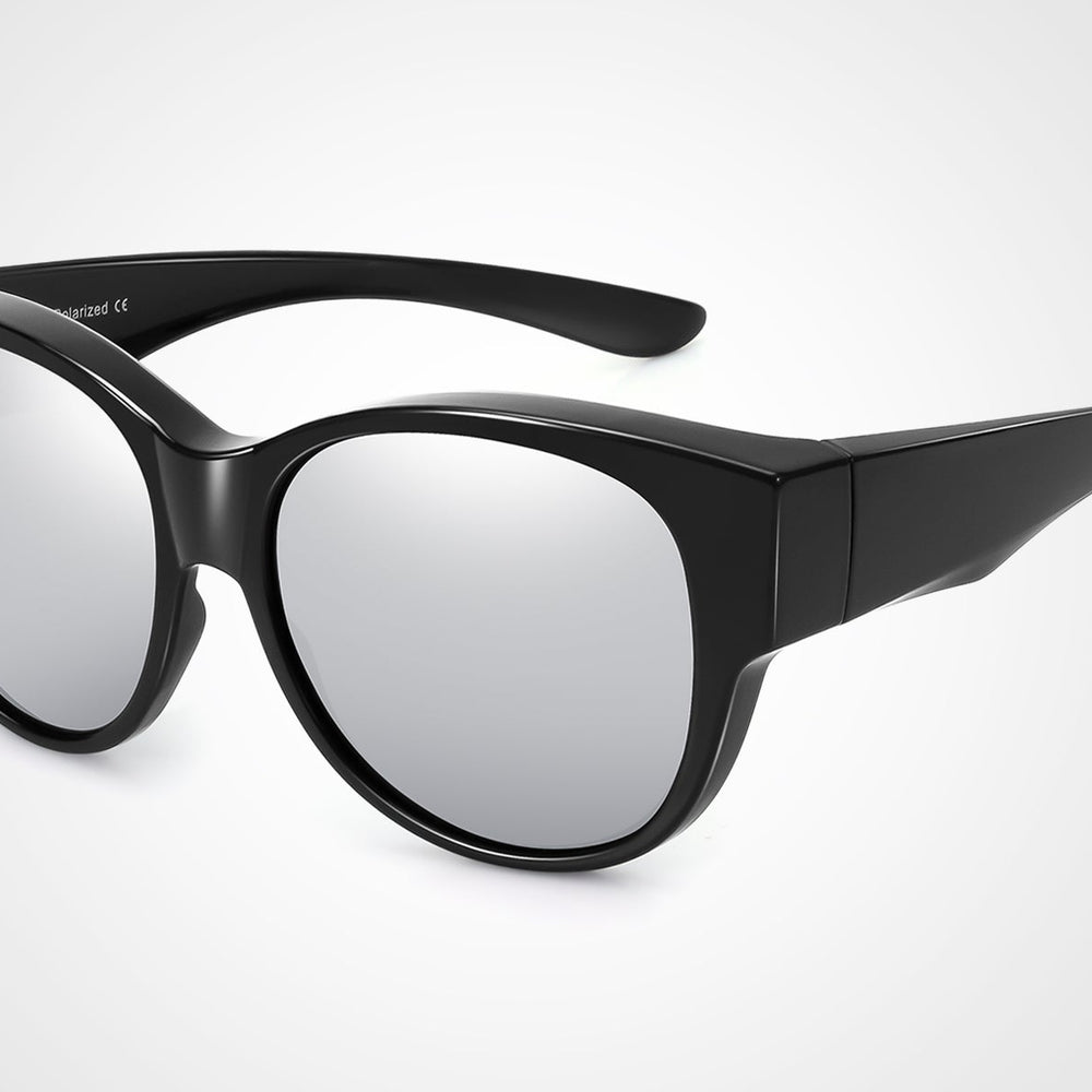 Fit over sunglasses丨Cat eye Mirrored Lens 5779