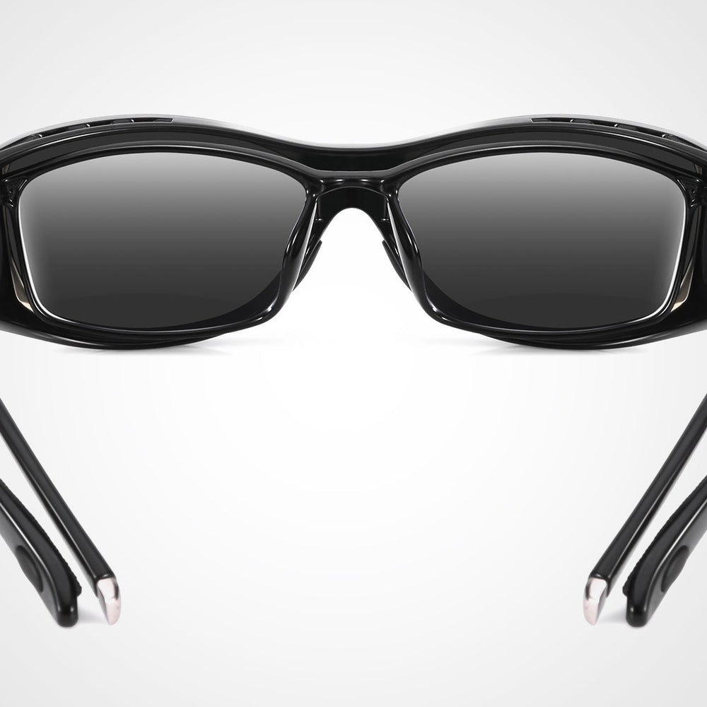 
                      
                        Fit Over Glasses Sunglasses Wrap Around Polarized Sunglasses for Men Women with UV400 Protection for Driving
                      
                    