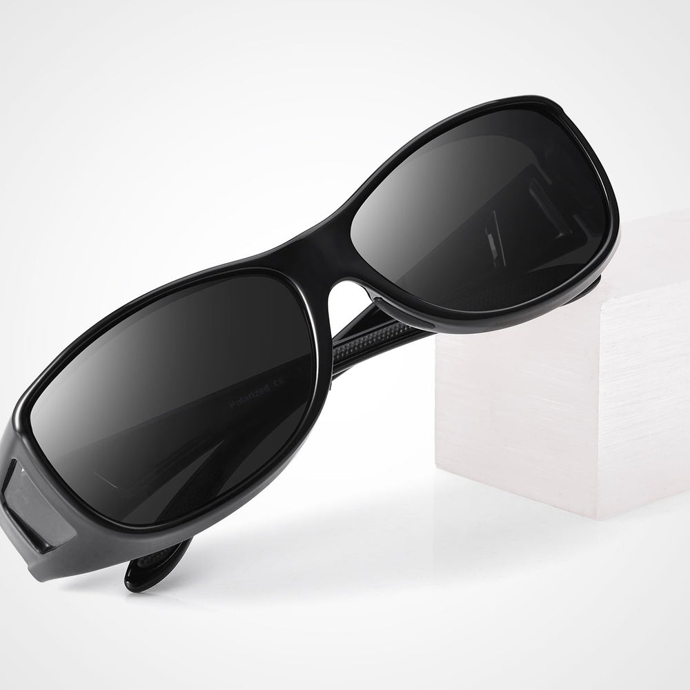 
                      
                        Fit Over Glasses Sunglasses Wrap Around Polarized Sunglasses for Men Women with UV400 Protection for Driving
                      
                    